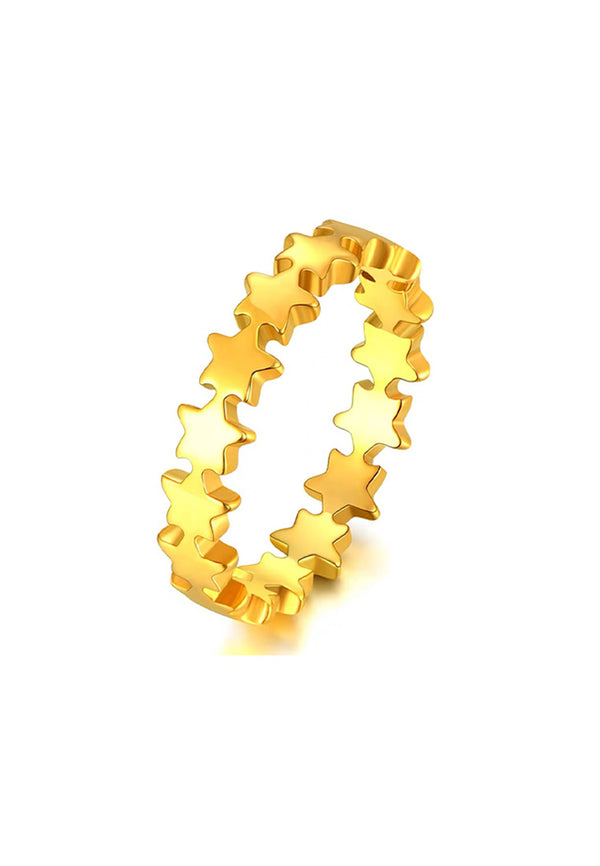 Unity Star Ring in Gold