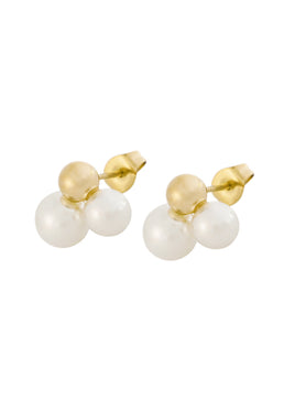 Amity Double Pearl Earrings