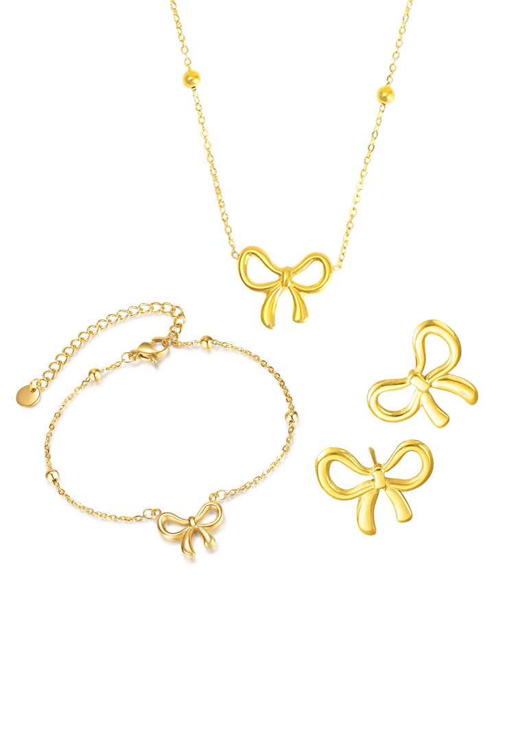 Chloe Ribbon Pendant Bundle Set