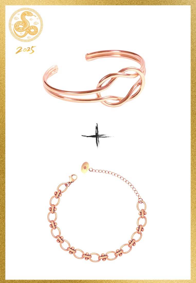 Astelle Bangle & Harmony Bracelet Bundle Set