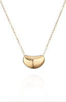 Love Pea Pendant Chain Necklace in Gold