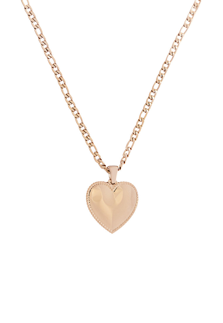 Tilda Heart Pendant Chain Necklace