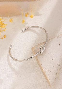 Hope Entwined Knot Bangle