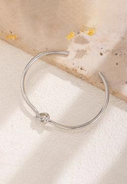 Hope Entwined Knot Bangle