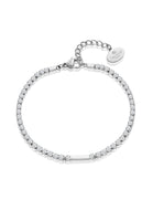 Maison Sparkling CZ Tennis Bracelet Friendship Set