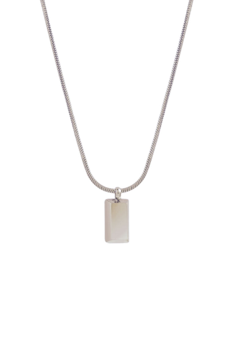 Serendipity Bar Pendant with Engravable Necklace