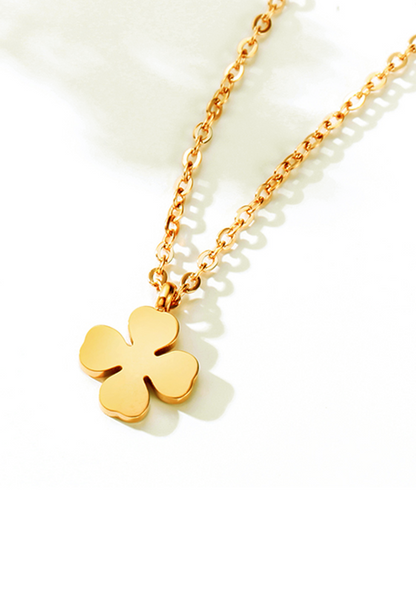 Celovis Jewellery - Destiny Dainty Four Leaf Clover Necklace