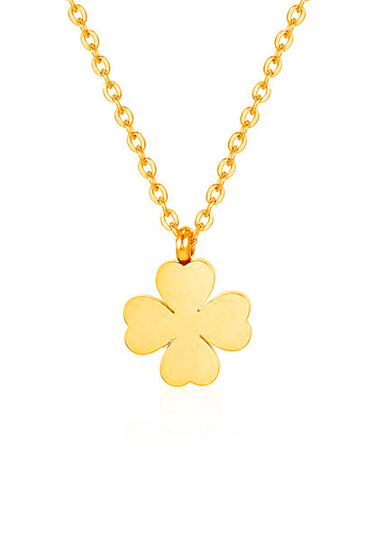 Celovis Jewellery - Destiny Dainty Four Leaf Clover Necklace