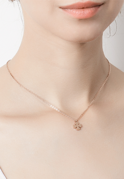 Celovis Jewellery - Destiny Dainty Four Leaf Clover Necklace