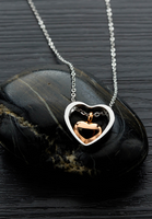 Lovanna Floating Heart Necklace