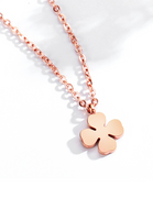 Celovis Jewellery - Destiny Dainty Four Leaf Clover Necklace